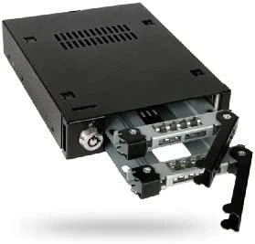 IcyDock „Icy Dock MB992SK-B“, 2 x 2,5 colio, SAS ir SATA