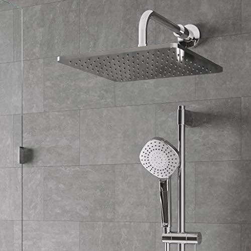 Stacionarios dušo galvos laikiklis Ideal Standard IdealRain, iš sienos 300 mm, chromuota