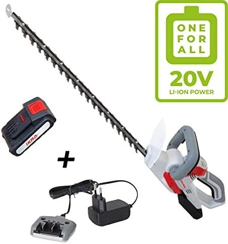 Akumuliatorinės gyvatvorių žirklės Ikra Mogatec IAHS 20-1, 20V, 1x2.0Ah, 54cm