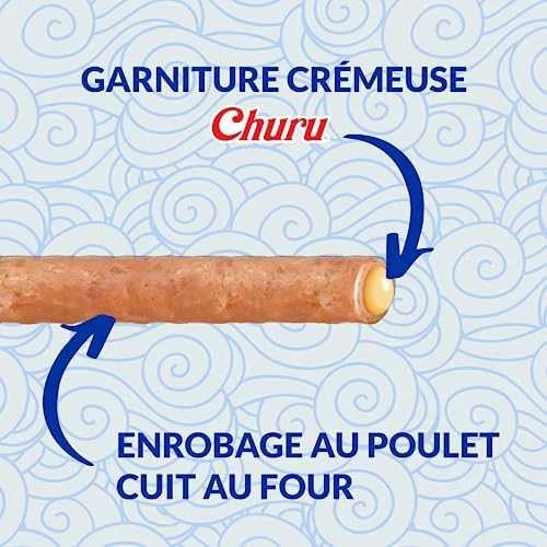 Inaba Churu Cat skanėstas Rolls vištienos tuno šukutės (4 lazdelės) 40g