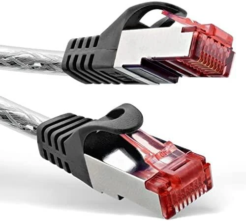 InLine Patchcord S/FTP, PiMF, Cat.6, PVC, skaidrus 25m (76425T)