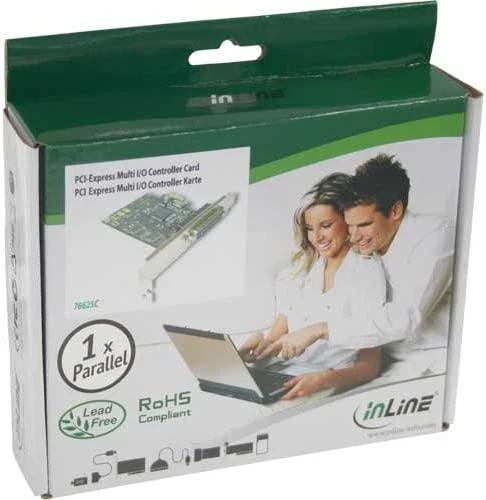 InLine PCI valdiklis – lygiagretusis prievadas LPT (76625C)