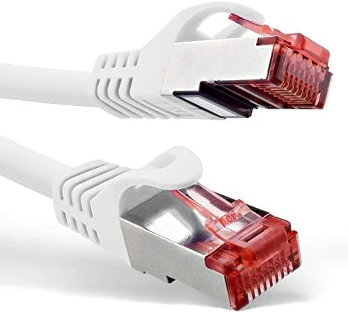 InLine Patchcord S/FTP, PiMF, Cat.6, PVC, balta 20m (76420W)