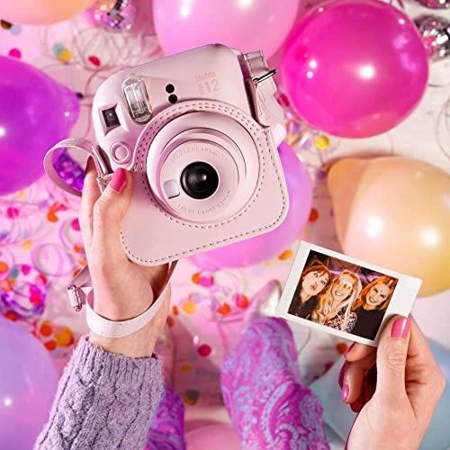 Dėklas Fujifilm instax mini 12 BLOSSOM Rožinis