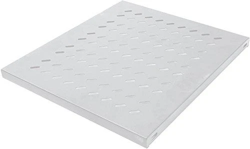 Intellinet 712224 lentyna 2U 400 mm 19 colių stovas, 2 tvirtinimo taškai perforuotas rutulys