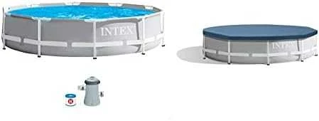 Intex Prism Frame Premium Pool Pilkas, 305x76 cm