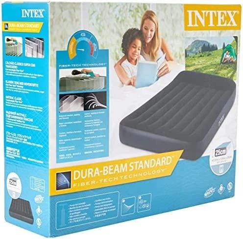 Intex Twin Dura-Beam pagalvės atrama Classic Airbed 64141
