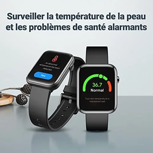 Išmanusis laikrodis Mobvoi TicWatch GTH, Juodos spalvos