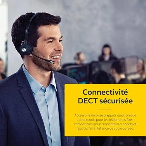 Ausinės Ausin. Jabra Engage 75 Mono 9556-583-111 (Pažeista pakuotė)