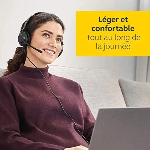 Ausinės JABRA Evolve2 30 USB-A MS Stereo
