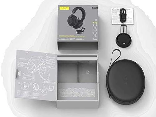 Ausinės JABRA Evolve2 85 Link380a MS Stereo Stovas Juodas