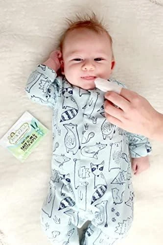 JACK N' JILL natūralios dantukų ir dantenų servetėlės su ksilitoliu, 25 vnt.