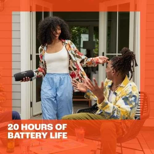 JBL Charge 5 Wi-Fi nešiojama kolonėlė, Juoda