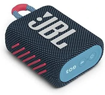 Nešiojama kolonėlė JBL Go 3 BT, tamsiai mėlyna