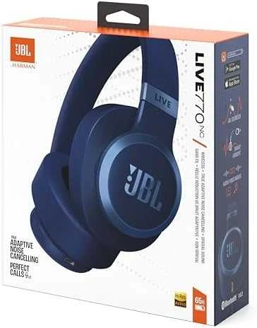 JBL Live 770NC belaidės ausinės su True ANC, Mėlynos