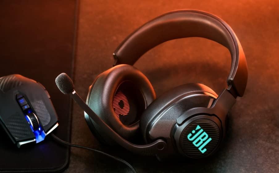Žaidimų ausinės JBL Quantum 400, Juodos