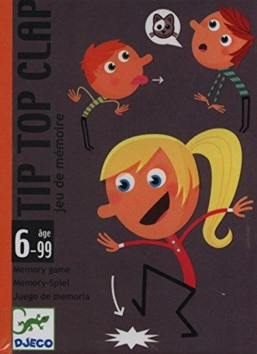 Djeco Kortų žaidimas - Tip Top Clap ( DJ05120 )