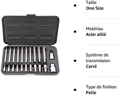 RICHMANN Raktai HEX4 - HEX14 22 vnt.