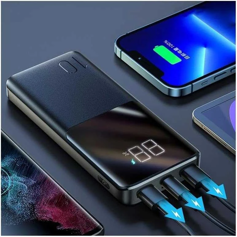 Išorinė baterija Power Bank Joyroom JR-QP191 22.5W PD QC3.0 AFC 10000mAh juoda