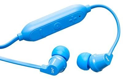 Į ausis įkišamos belaidės Ausinės JVC HA-FX21BT-AE iki 5 val, mėlynos