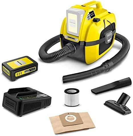 Karcher Akumuliatorinis dulkių siurblys WD 1 Compact Battery Set 18 V
