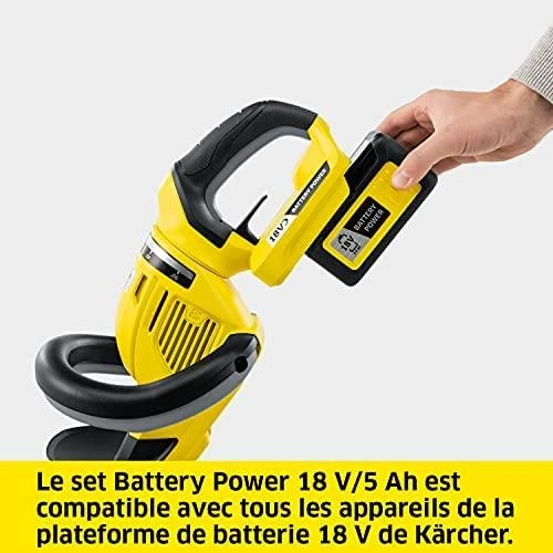 Greito įkroviklio ir baterijos komplektas Karcher 18/50, 2.445-063.0