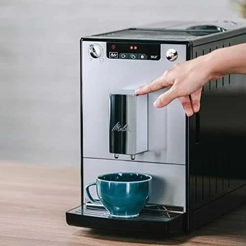 Melitta E950-103 Caffeo Solo Pilnai automatinis kavos aparatas, Sidabrinis