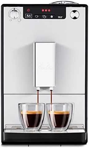 Melitta E950-103 Caffeo Solo Pilnai automatinis kavos aparatas, Sidabrinis