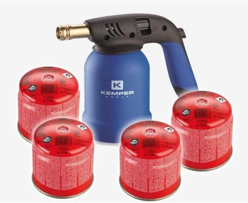 Degiklis „KEMPER" REG su piez + 4 balionai