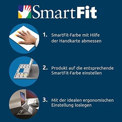 Kensington K55409WW SmartFit Ergo Dual Extended Monitorius Arm Monitoriaus laikiklis, Juoda