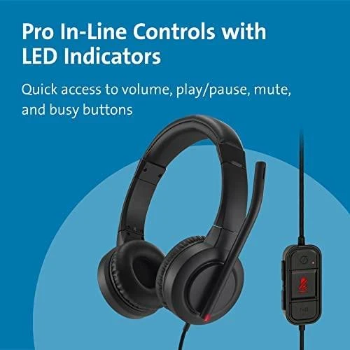 Kensington H1000 USB-C ant ausų dedamos ausinės
