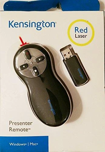 Leitz Kensington Wireless Presenter lazerinis Pointer - Si600 belaidis valdymo pultas pristatymams Juoda