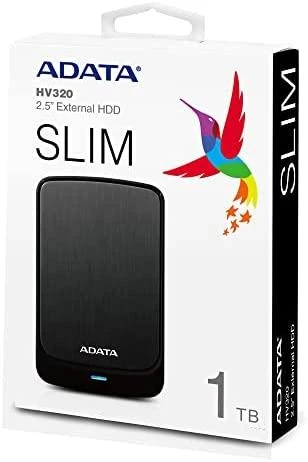 Kietasis diskas Išorinis diskas ADATA HDD HV320 1TB 2,5'' USB3.0 - juodas