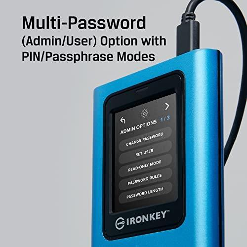 Kietasis diskas „Kingston“ SSD diskas „IronKey Vault Privacy“, 1920 GB, užšifruotas