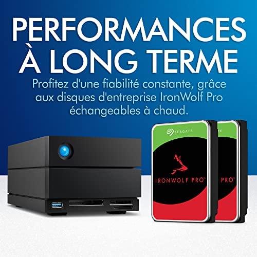Kietasis diskas LaCie 2big Dock V2 USB-C 20TB Thunderbolt 3 USB 3.2