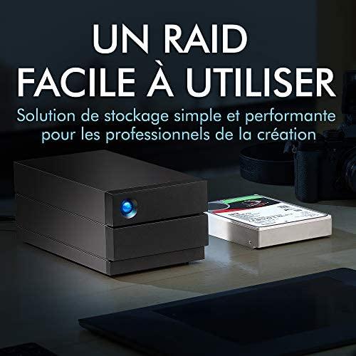 Kietasis diskas LaCie 2big RAID, 3,5'', 16TB, USB 3.1