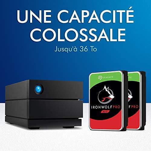Kietasis diskas LaCie 2big RAID, 3,5'', 16TB, USB 3.1