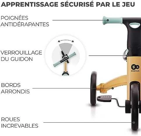 Mėlyna Kinderkraft 4trike sunflower mėlynas