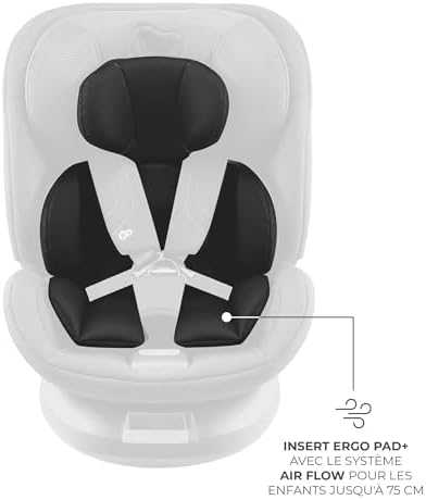 Kinderkraft KINDENKRAFT automobilinė kėdutė 40-150 cm, XPEDITION 3 i-size, juodas, KCXPED03BLK0000