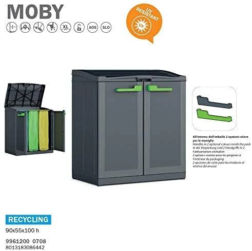 Keter Moby Compact rūšiavimo spintelė su priedais