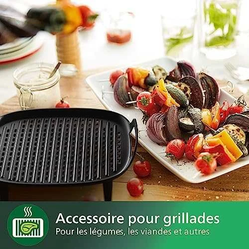 Philips Airfryer grilio plokste su darzovem