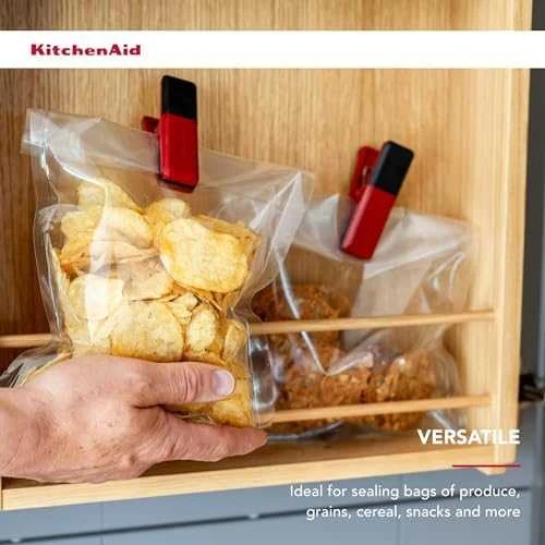 KitchenAid rinkinys iš 4 Empire Raudona virtuvinių segtukų