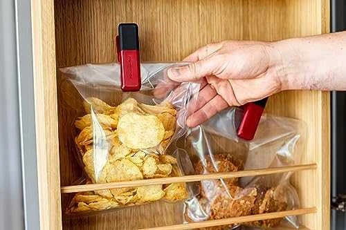 KitchenAid rinkinys iš 4 Empire Raudona virtuvinių segtukų