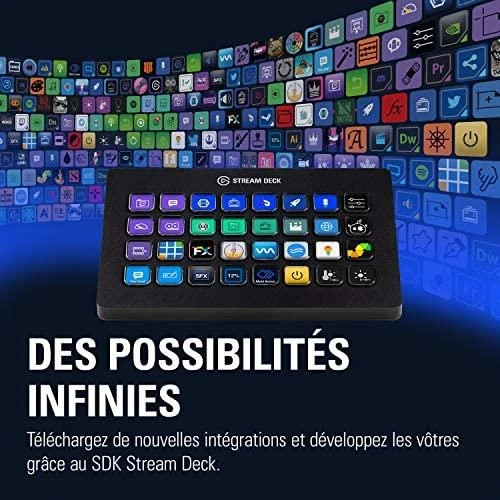 Elgato Stream Deck XL, spartus praplėstų funkcijų paleidimo įrenginys
