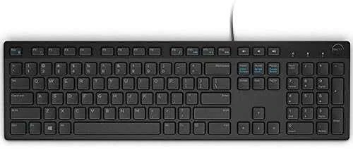 Dell multimedijos klaviatūra KB216, EN, Juoda