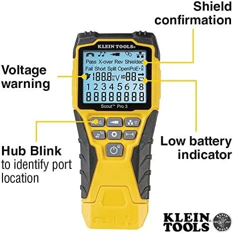 „Klein Tools Tester“ kabelis Scout Pro 3 (VDV501-851)