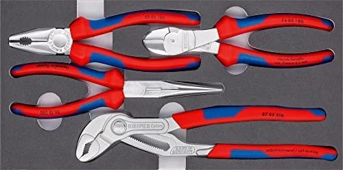 KNIPEX replių rinkinys Basic Chrom