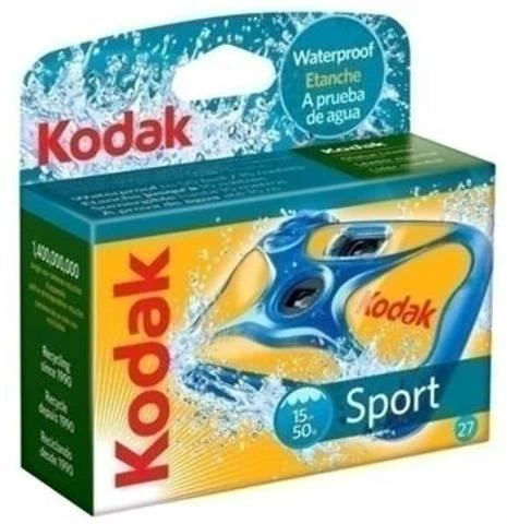 Vienkartinis fotoaparatas Kodak Fun Aquatic (Kodak Sport camera)