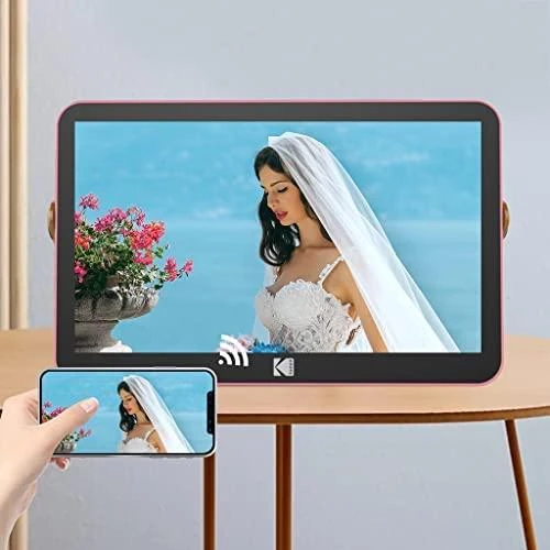 Nuotraukų rėmelis Kodak LED HD 10" WiFi 13GB RWF-108 Ruda - rožinė