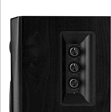Aktyvi HiFi kolonėlių sistema Edifier S351DB, 2.1, 8" subwooferis, 150W RMS, Bluetooth aptX, optinė / koaksialinė / RCA, nuotolinio valdymo pultas, juoda